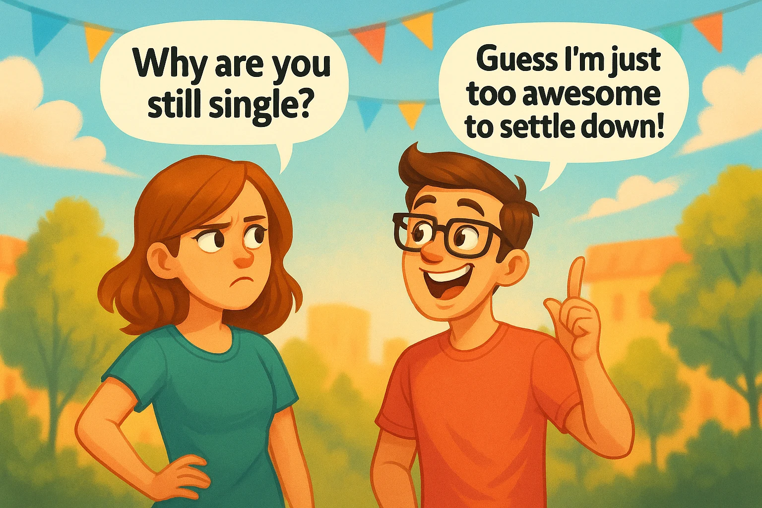 Best Replies to “Why Are You Still Single”