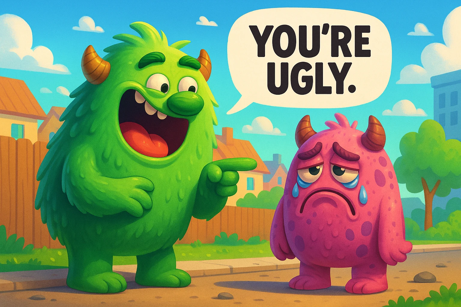 Comebacks to “You’re Ugly”