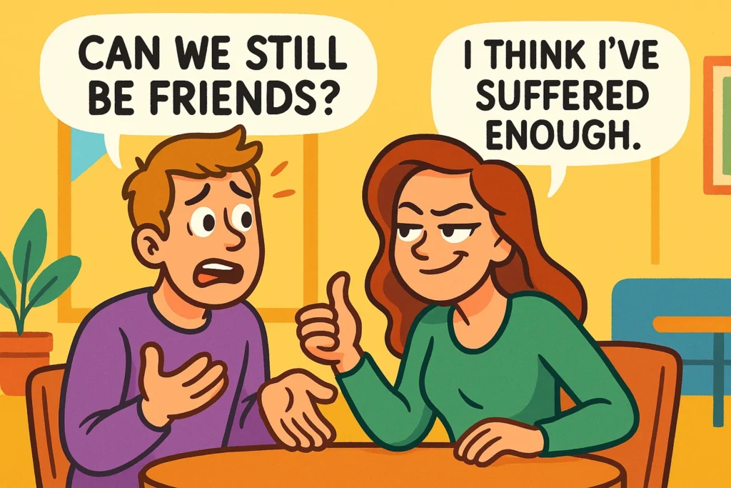 Savage & Brutal Replies to “Can We Still Be Friends?”