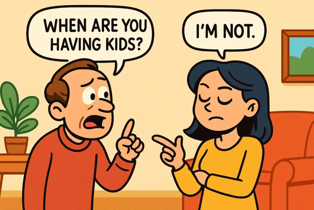 Short & Cold Replies to “When Are You Having Kids?”