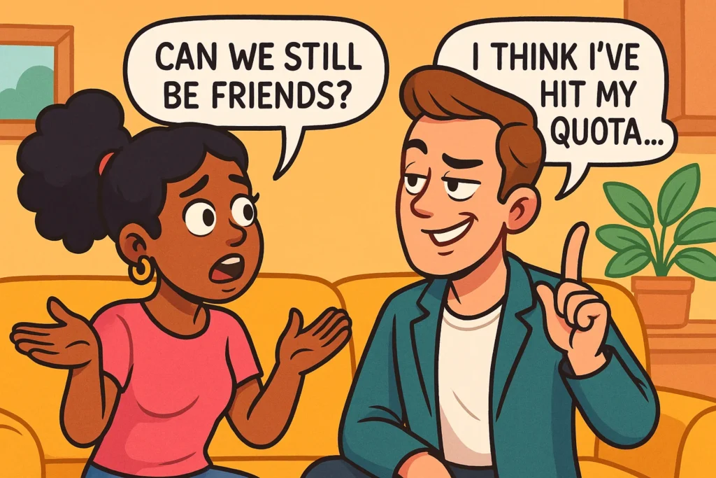 Smart & Witty Replies to “Can We Still Be Friends?”