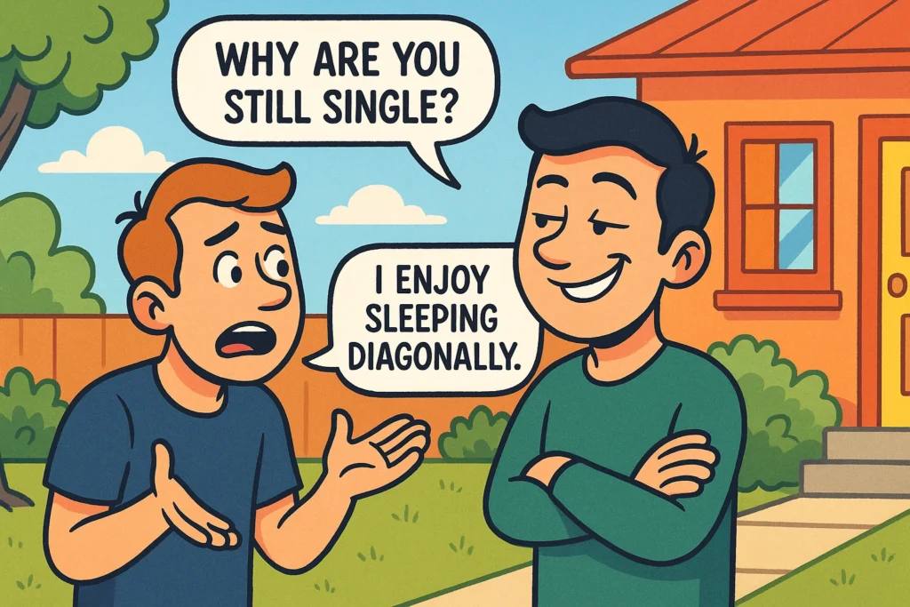 Smart & Witty Comebacks to “Why Are You Still Single?”