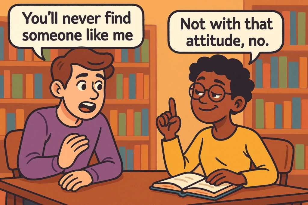 Smart & Witty Replies to “You’ll Never Find Someone Like Me” Smart & Witty Replies to “You’ll Never Find Someone Like Me”