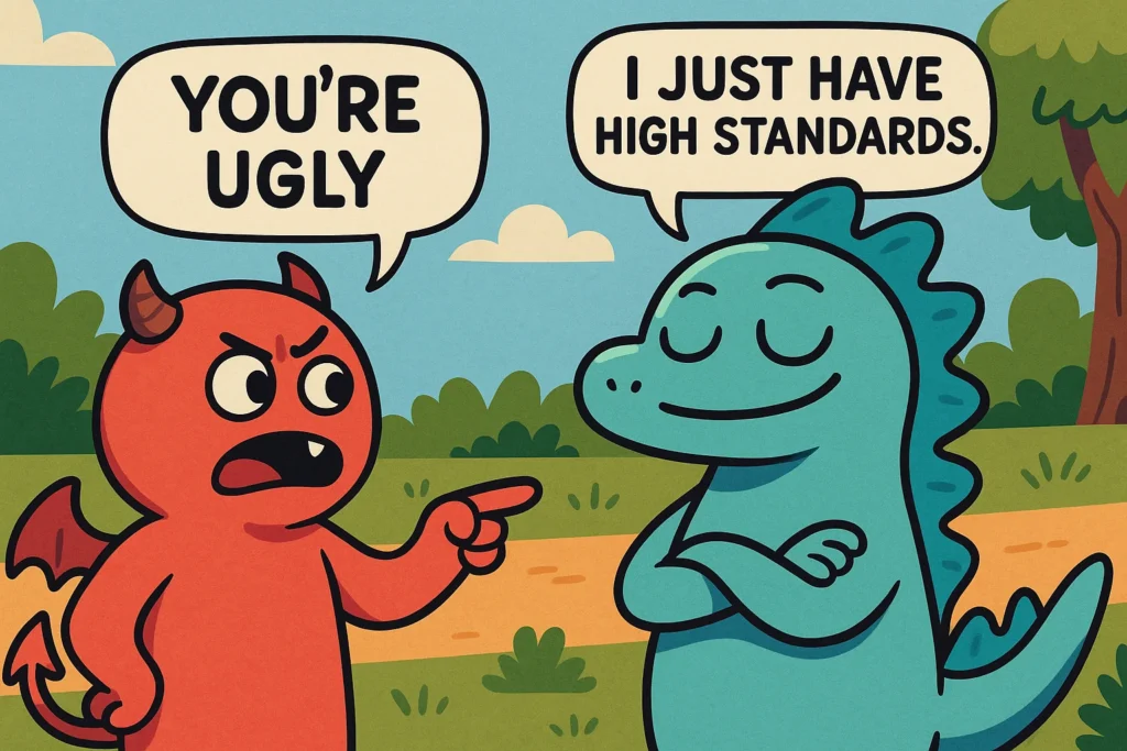 Smart & Witty Comebacks to “You’re Ugly” Smart & Witty Comebacks to “You’re Ugly”