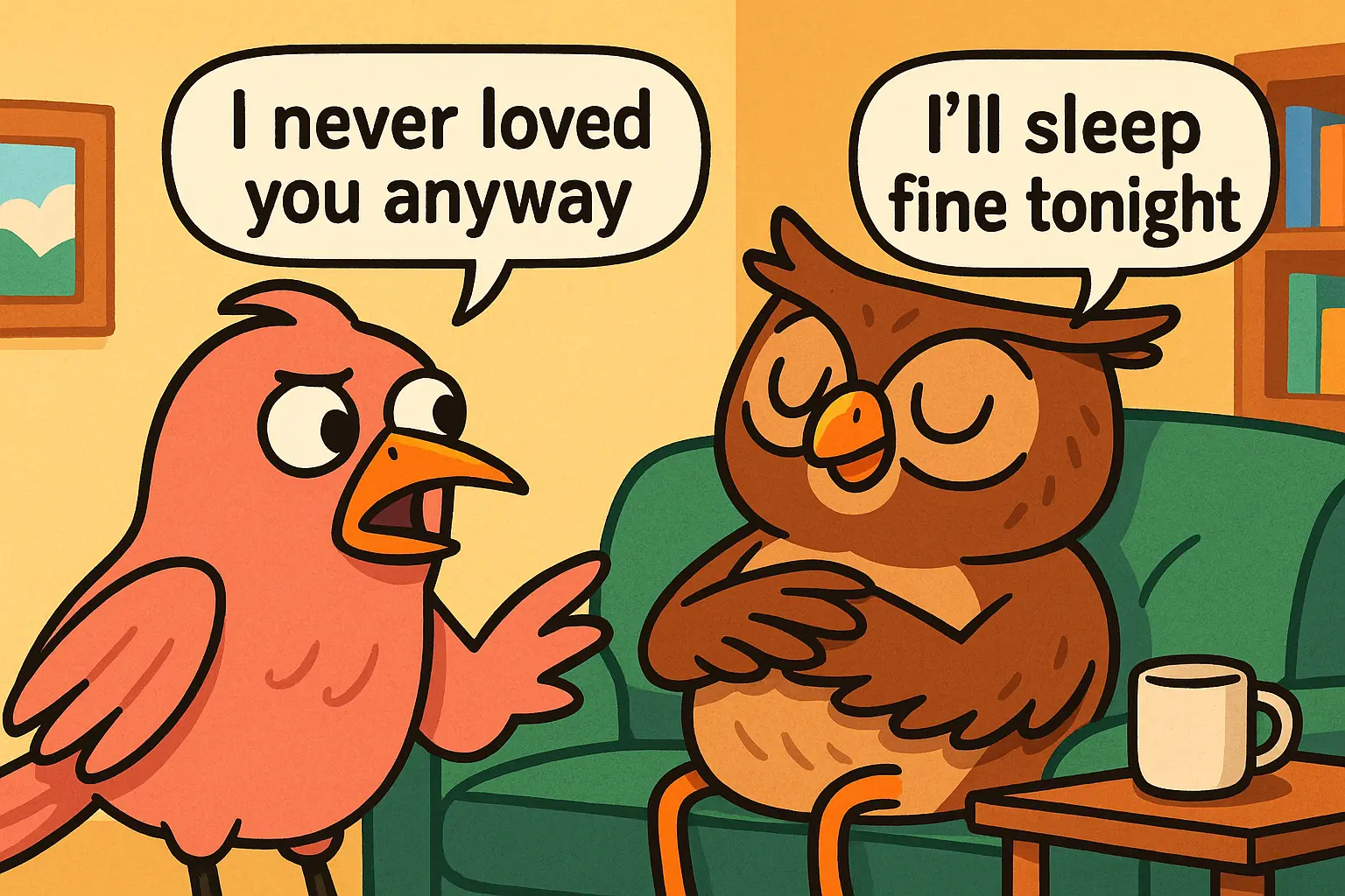 Hilarious Comebacks to “I Never Loved You Anyway”
