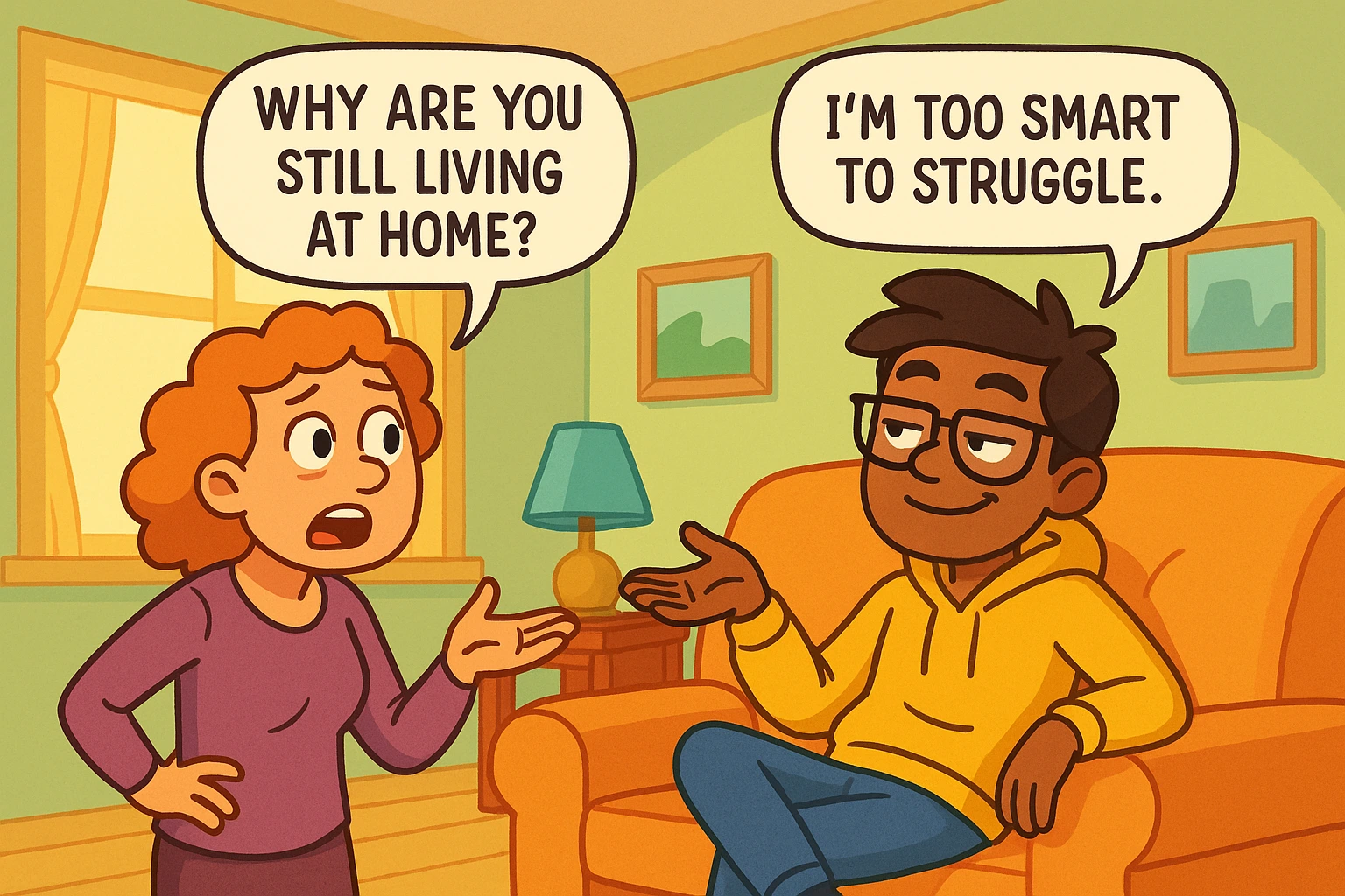 Hilarious Comebacks to “Why Are You Still Living at Home”