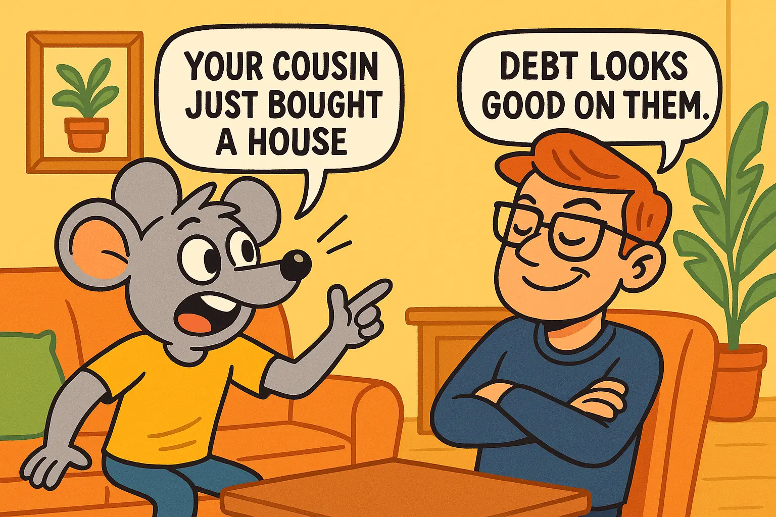 Hilarious Replies to “Your Cousin Just Bought a House”