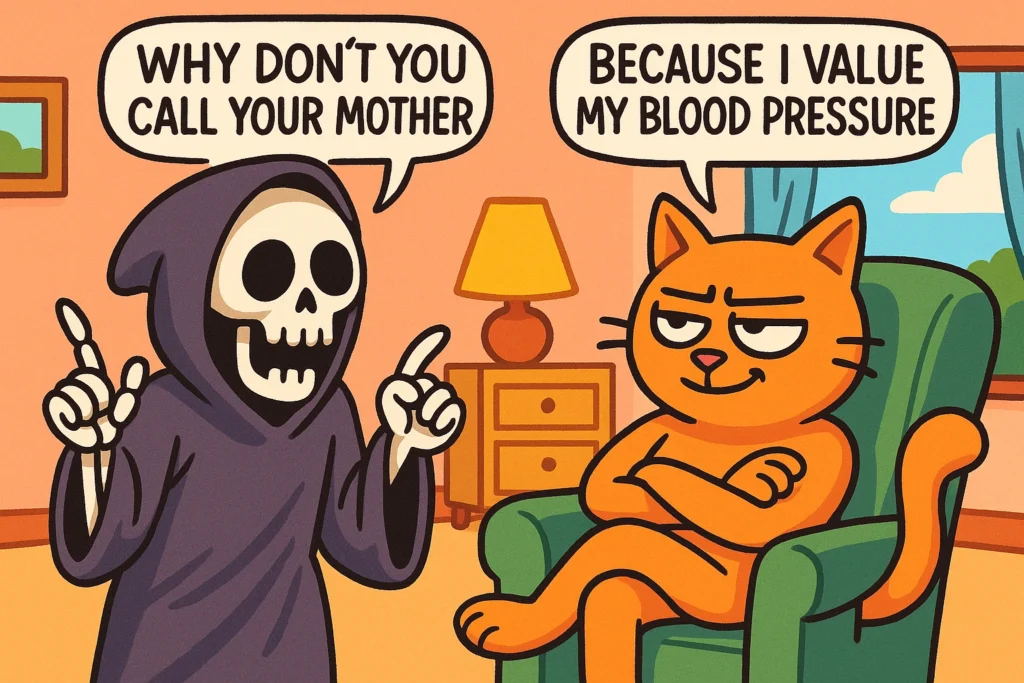 Savage & Brutal Responses to “Why Don’t You Call Your Mother”